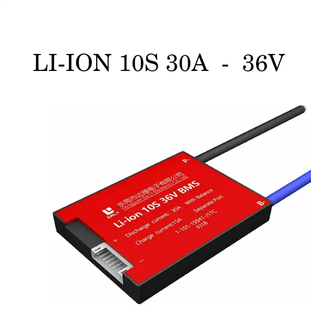 BMS 36V Li-ión 10S 30A
