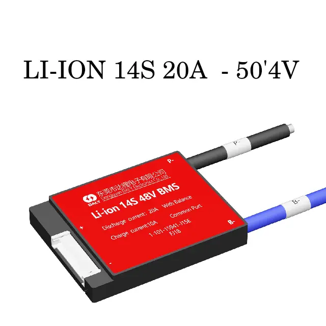 BMS 48V Li-ión 14S 20A