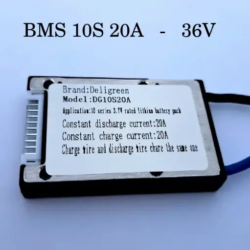 BMS 36V Li-ión 10S 20A